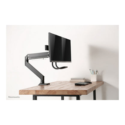 Neomounts Tischhalterung mit Tischhalterungsgriff für zwei Flachbildschirme bis 32" (81 cm) 8KG NM-D775DXBLACK Neomounts
