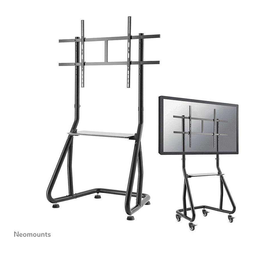 Mobiler Bodenständer für Flachbild-Fernseher bis 100" (254 cm) 100KG NS-M3800BLACK Neomounts