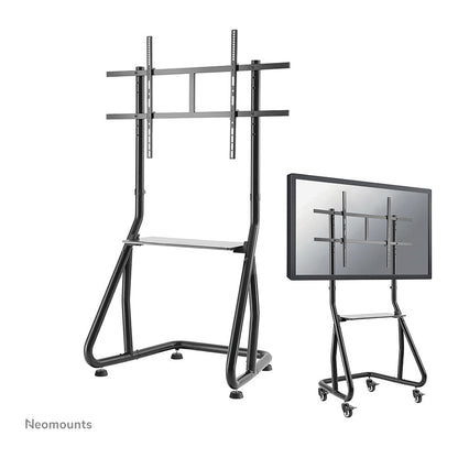 Mobiler Bodenständer für Flachbild-Fernseher bis 100" (254 cm) 100KG NS-M3800BLACK Neomounts