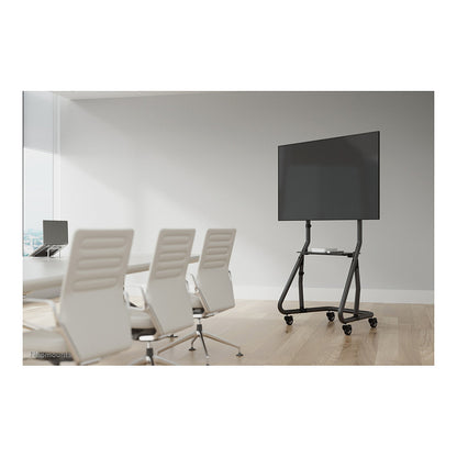 Mobiler Bodenständer für Flachbild-Fernseher bis 100" (254 cm) 100KG NS-M3800BLACK Neomounts