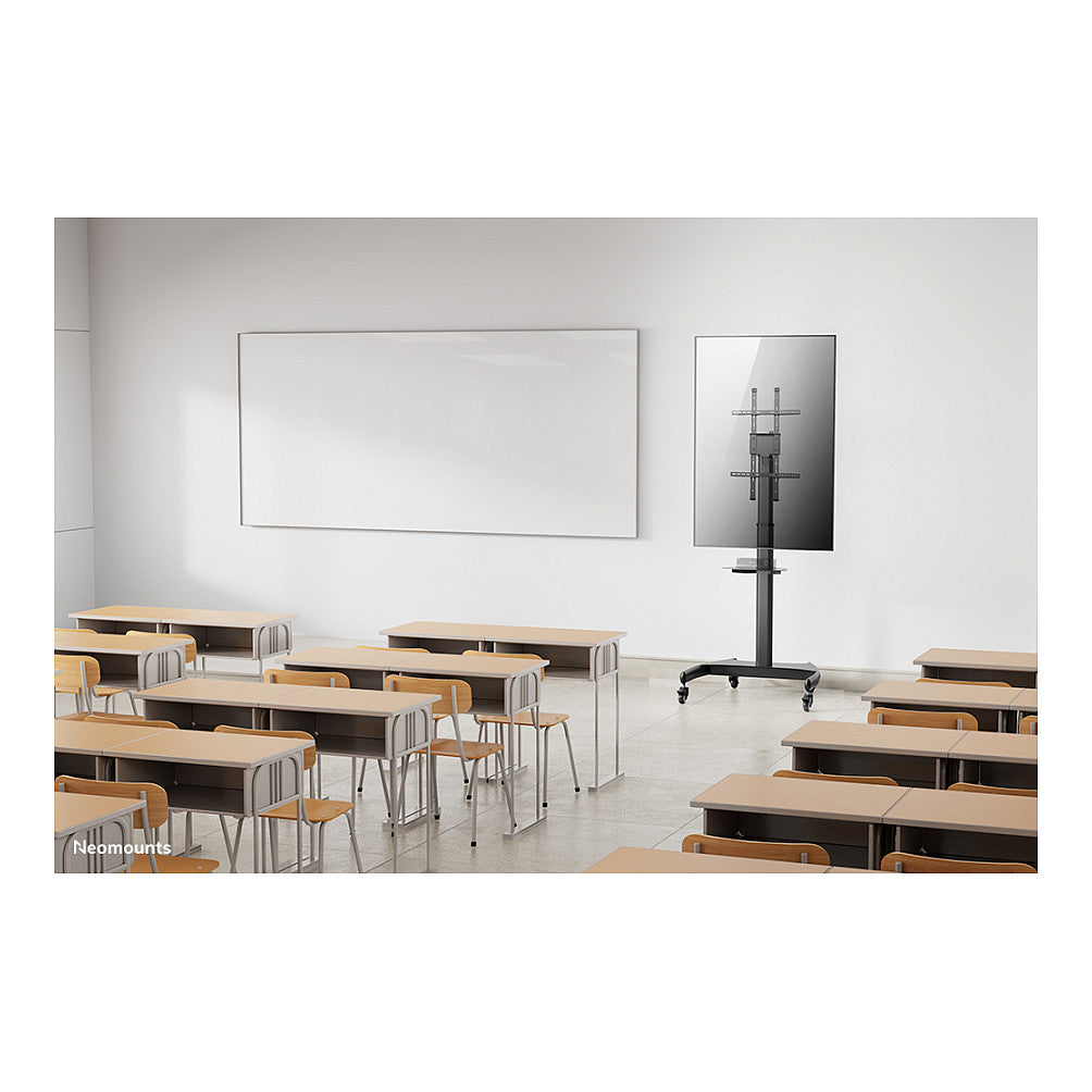 Mobiler Bodenständer für Flachbild-Fernseher bis 70" (178 cm). 90° drehen 50KG PLASMA-M1900E Neomounts