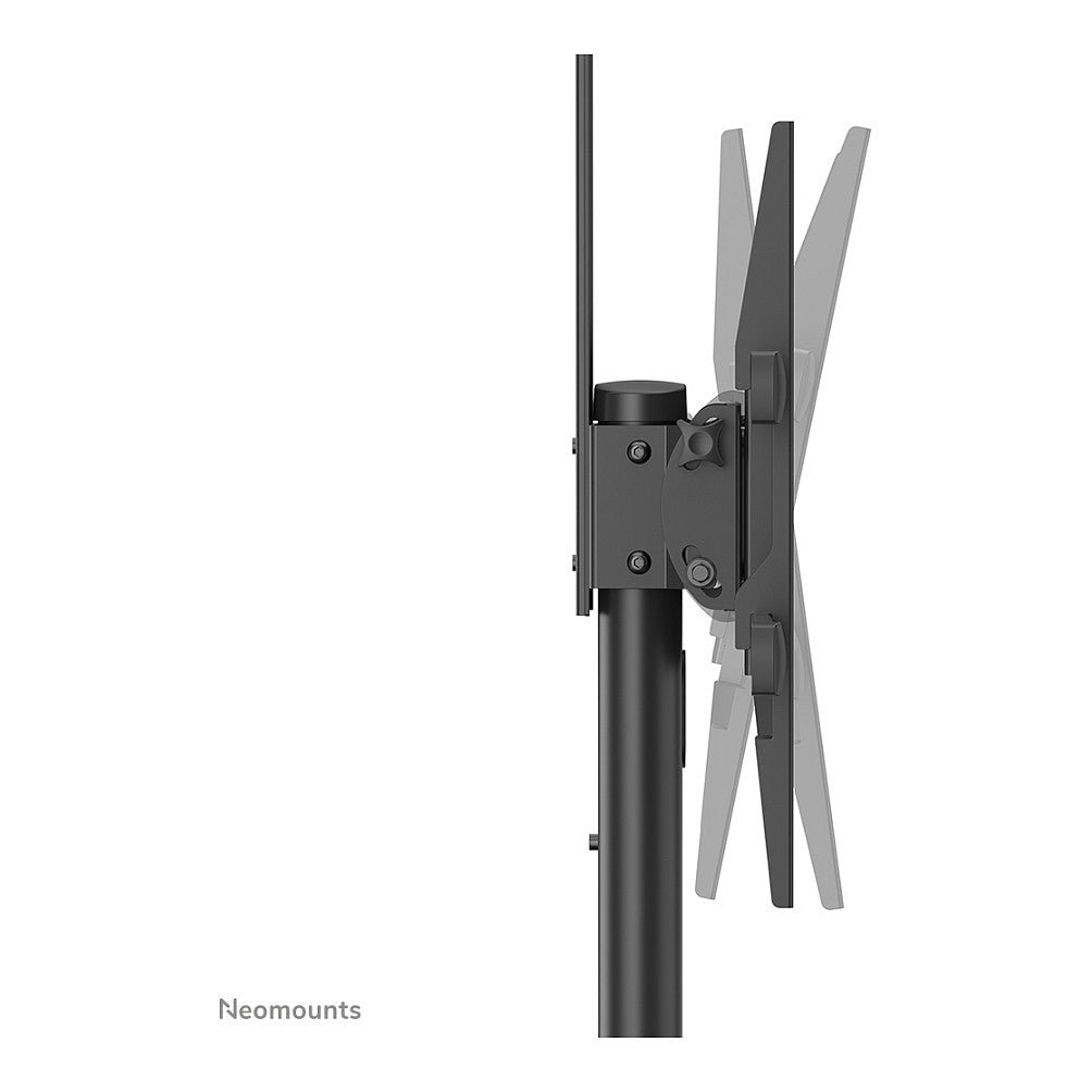 Mobiler Bodenständer für Flachbild-Fernseher bis 70" (178 cm). 90° drehen 50KG PLASMA-M1900E Neomounts