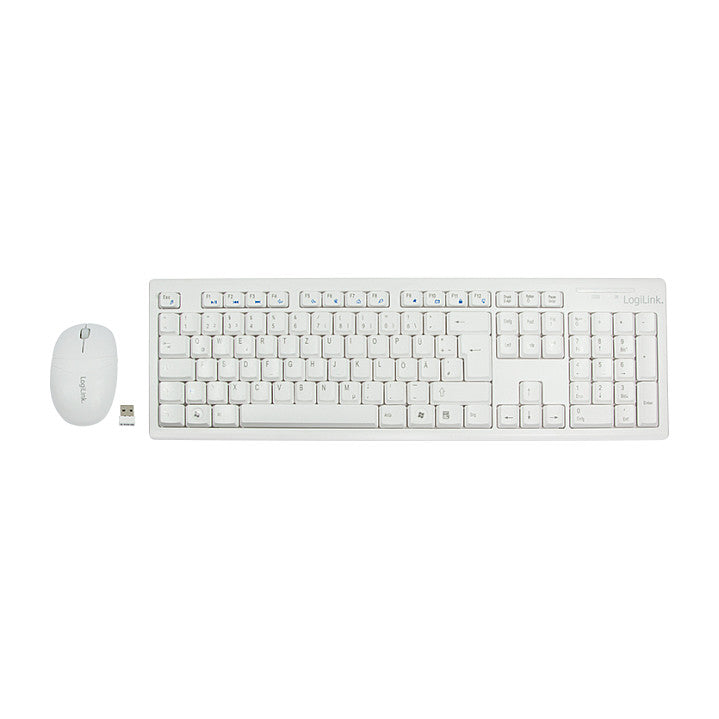 Logilink Wireless 2.4GHz Combo white