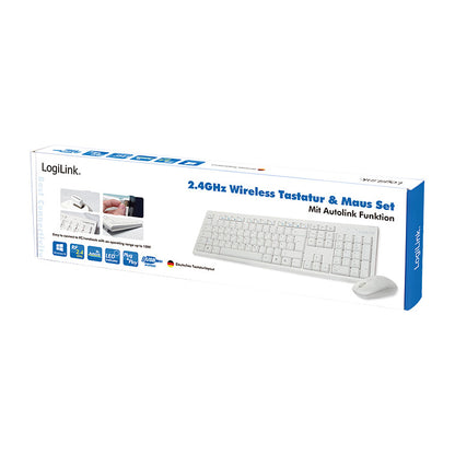 Logilink Wireless 2.4GHz Combo white