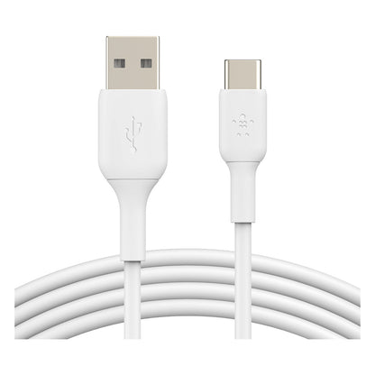Belkin USB-C/USB-A Kabel PVC, 1m, weiß