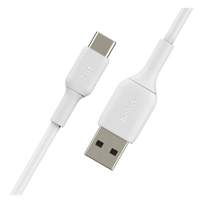 Belkin USB-C/USB-A Kabel PVC, 1m, weiß