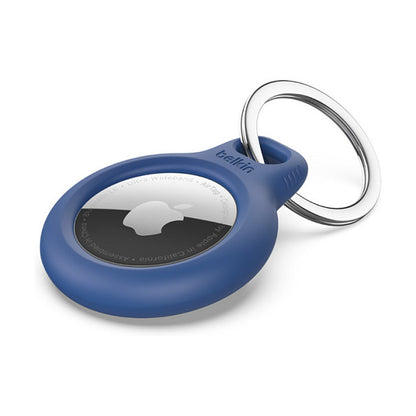 Belkin Secure Holder Schlüsselanhänger für Apple AirTag, blau
