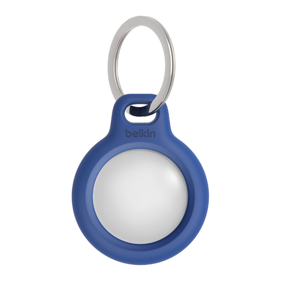Belkin Secure Holder Schlüsselanhänger für Apple AirTag, blau