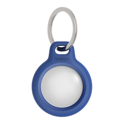 Belkin Secure Holder Schlüsselanhänger für Apple AirTag, blau