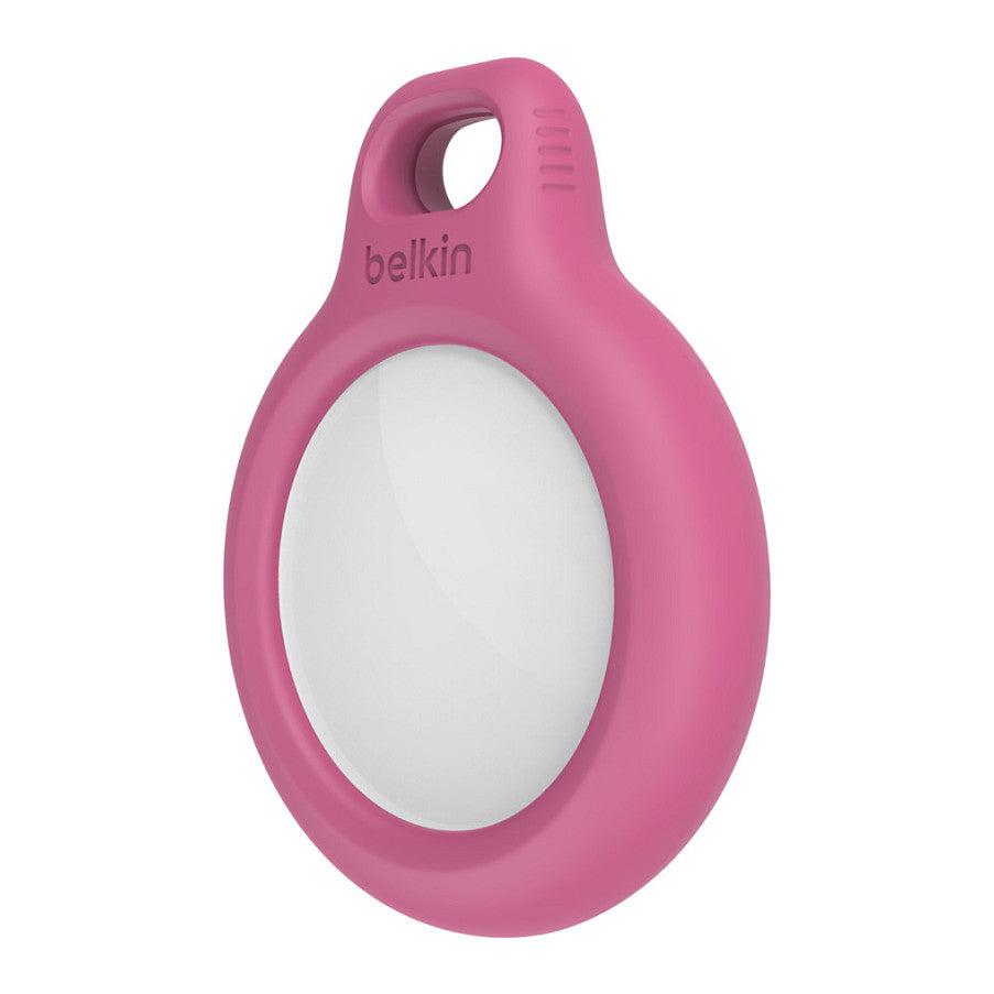 Belkin Secure Holder Schlüsselanhänger für Apple AirTag, pink