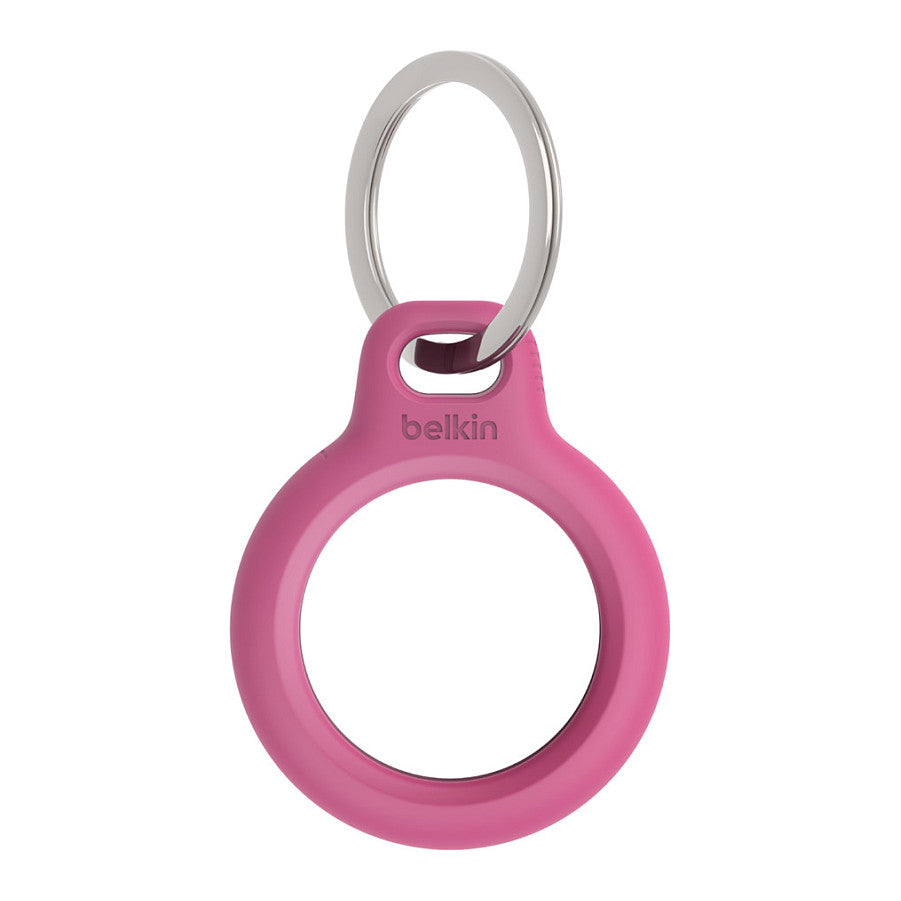 Belkin Secure Holder Schlüsselanhänger für Apple AirTag, pink