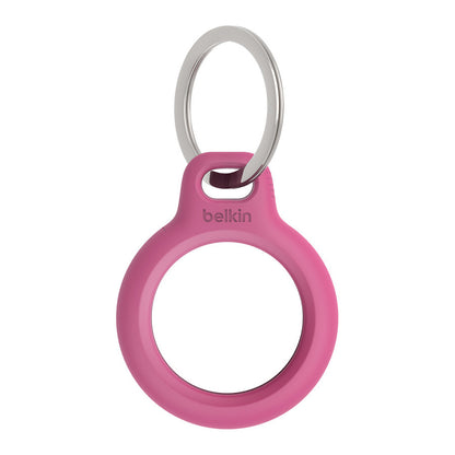 Belkin Secure Holder Schlüsselanhänger für Apple AirTag, pink