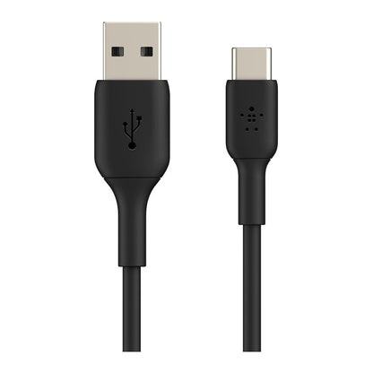 Belkin USB-C/USB-A Kabel PVC, 2m, schwarz