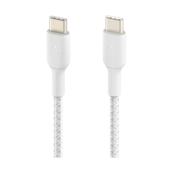 Belkin geflochtenes USB-C / USB-C-Kabel 2m, weiss