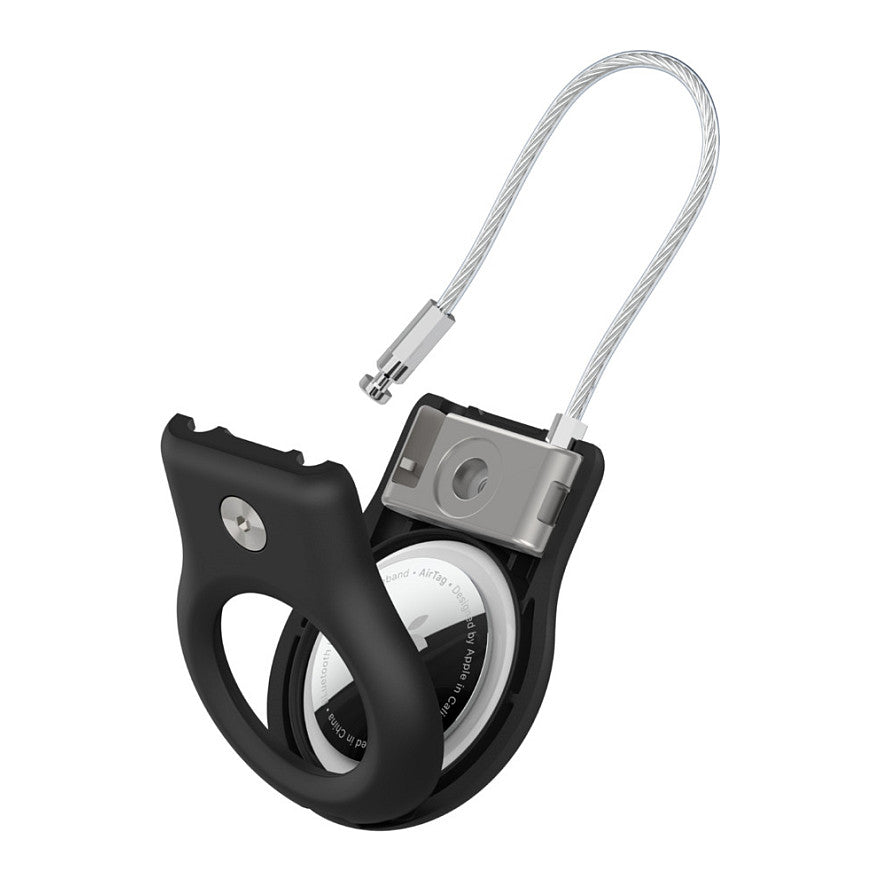 Belkin Secure Holder mit Drahtschlaufe Apple AirTag, schwarz