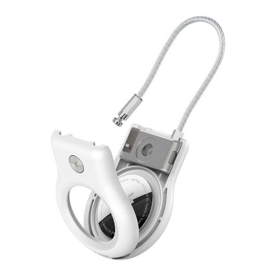 Belkin Secure Holder mit Drahtschlaufe Apple AirTag, weiß