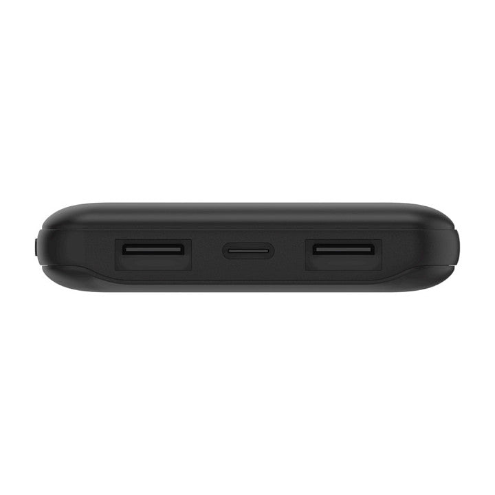 Belkin BOOST CHARGE Powerbank, 10.000mAh 12W, USB-A & -C, blk