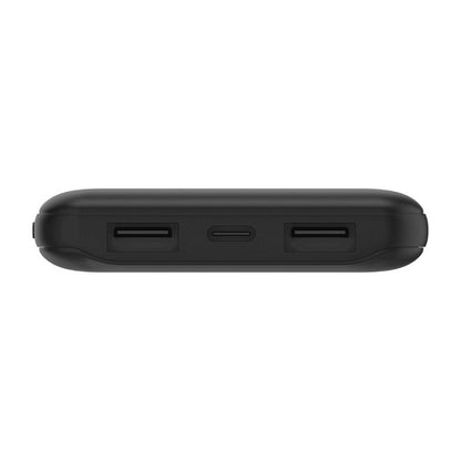 Belkin BOOST CHARGE Powerbank, 10.000mAh 12W, USB-A & -C, blk