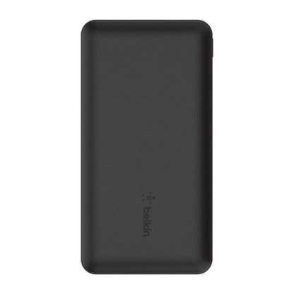Belkin BOOST CHARGE Powerbank, 10.000mAh 12W, USB-A & -C, blk