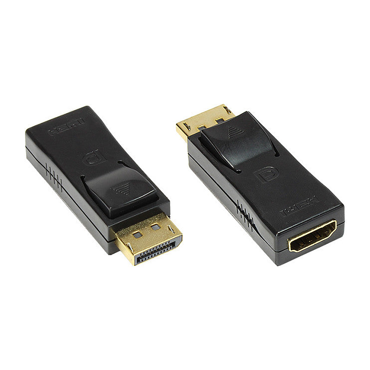 GoodConnections DisplayPort 1.2 > HDMI (ST-BU) Adapter 4K 30Hz Schwarz