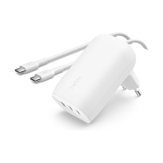 Belkin BOOST CHARGE 67W Ladegerät mit 3 USB-C, inkl. Kabel, w