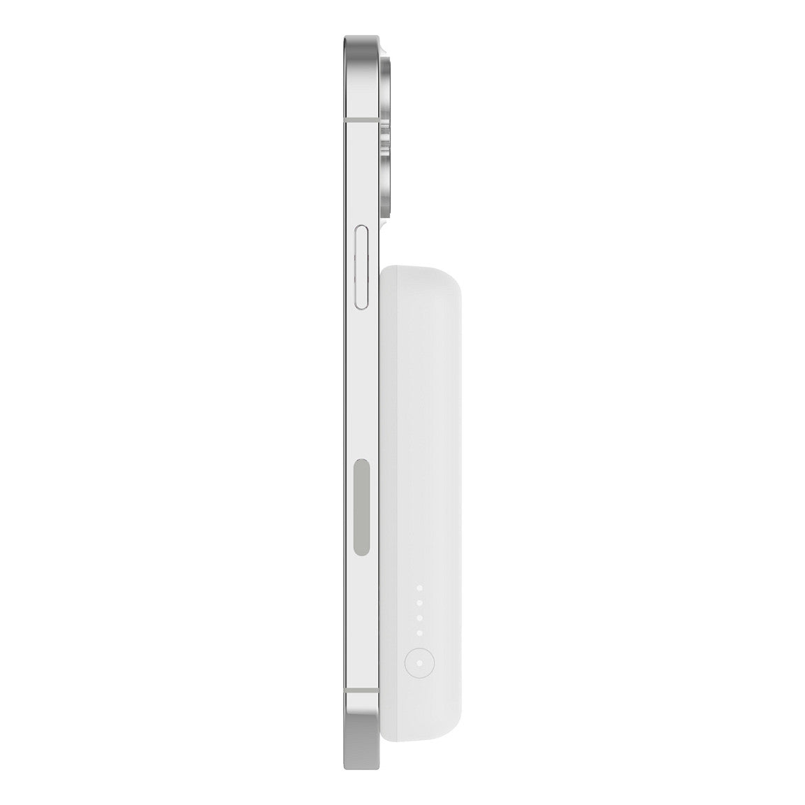 Belkin Magn. drahtlose Powerbank, Standfuß, 5.000 mAh, weiß
