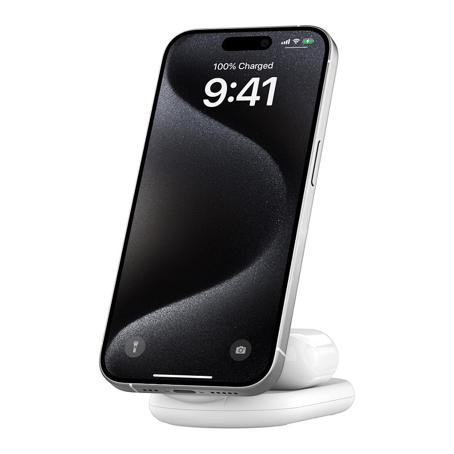 Belkin Wireless BOOST CHARGE Qi2 Ladestation 15W, weiss