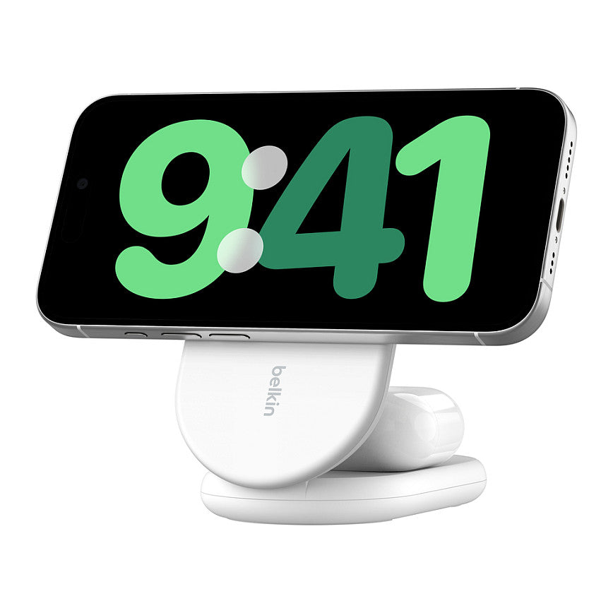 Belkin Wireless BOOST CHARGE Qi2 Ladestation 15W, weiss