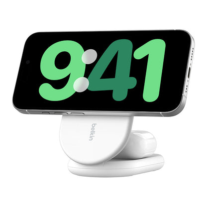 Belkin Wireless BOOST CHARGE Qi2 Ladestation 15W, weiss