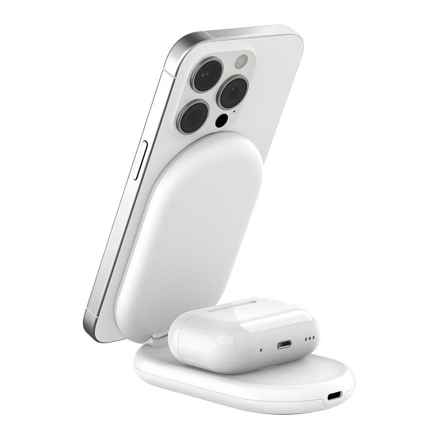 Belkin Wireless BOOST CHARGE Qi2 Ladestation 15W, weiss