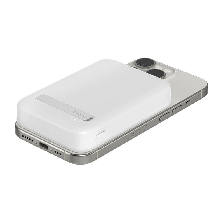 Belkin BoostCharge Pro Magnetische Powerbank Qi2 8K, white
