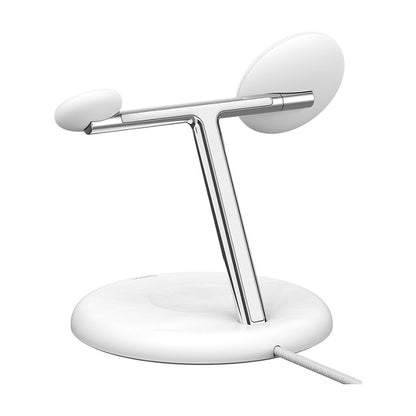 Belkin BoostCharge Pro 3-in-1-Ladestation mit Qi2, weiss