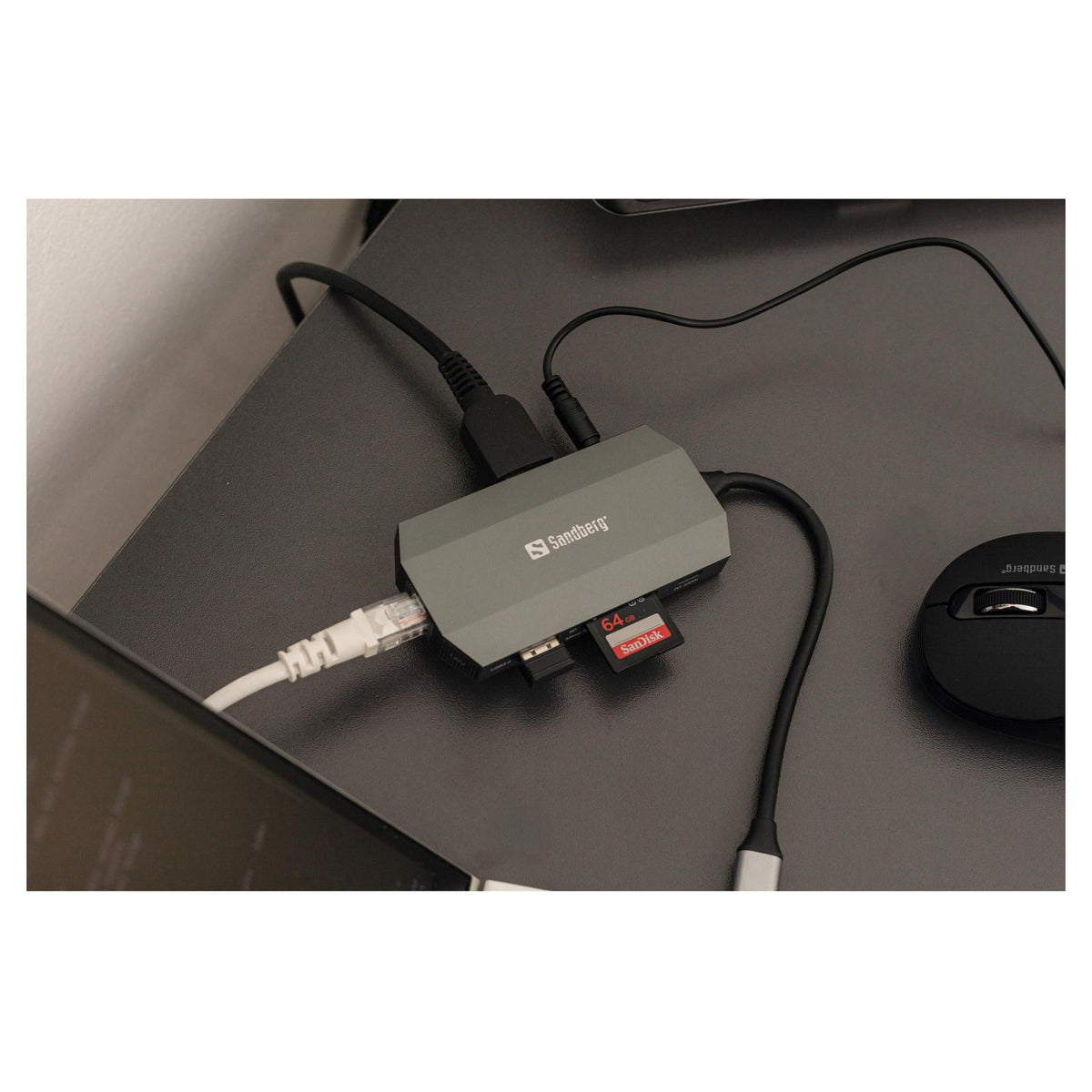 Sandberg 136-33 USB-C 6-in-1 PD 100W TravelDock