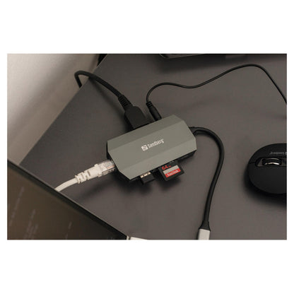 Sandberg 136-33 USB-C 6-in-1 PD 100W TravelDock
