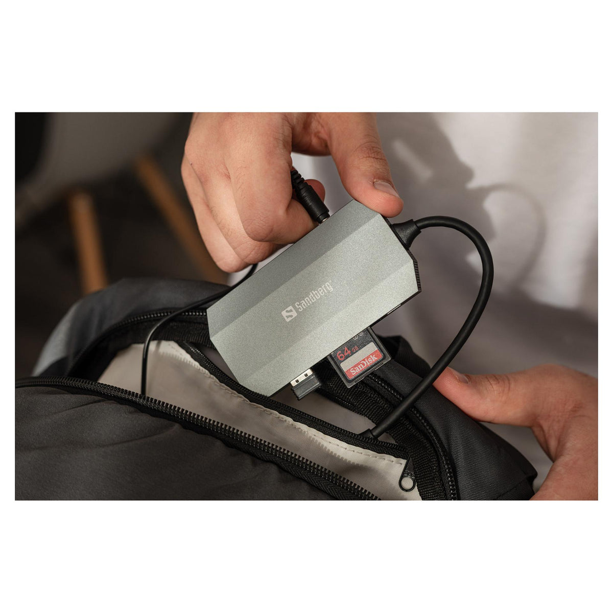 Sandberg 136-33 USB-C 6-in-1 PD 100W TravelDock