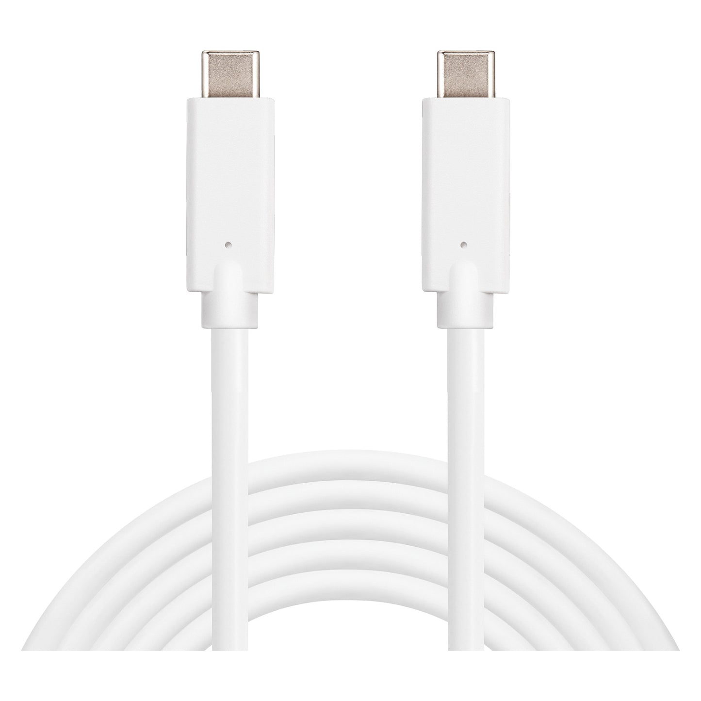 Sandberg USB-C (ST-ST) 2m Anschlusskabel Weiß