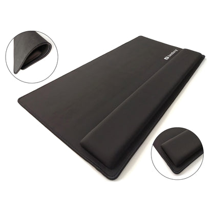 Sandberg Mauspad mit Handballenauflage 712x350mm Schwarz