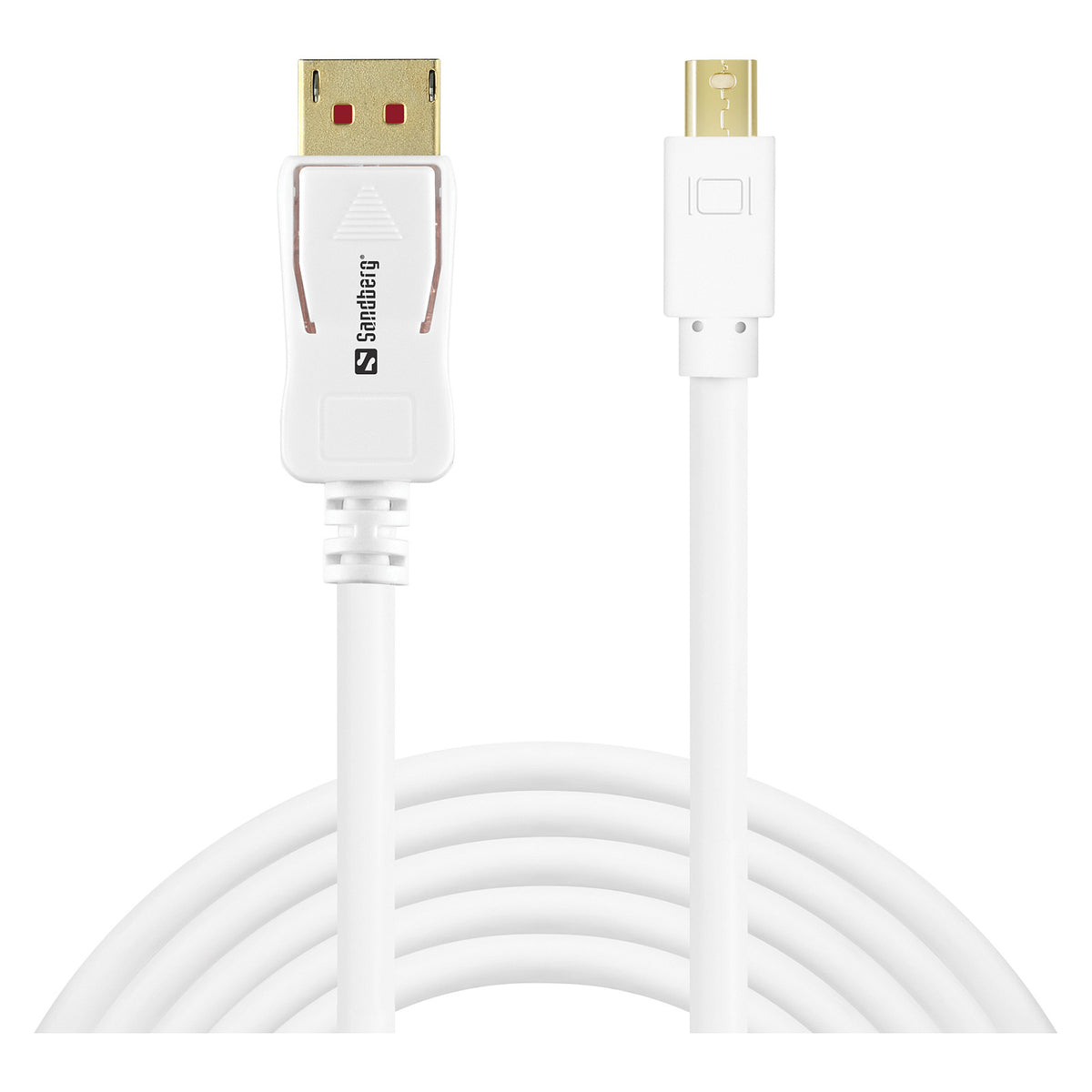 DisplayPort > mini DisplayPort (ST-ST) 2m 8K 120Hz Sandberg White