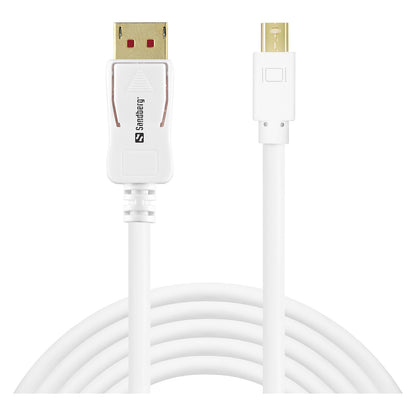 DisplayPort > mini DisplayPort (ST-ST) 2m 8K 120Hz Sandberg White