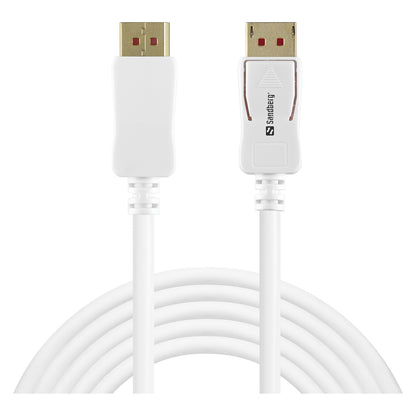 DisplayPort (ST-ST) 2m 8K 120Hz Sandberg White