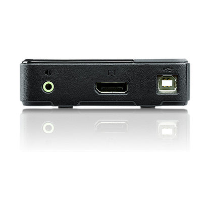 KVM Desktop Switch 2-Port USB 4K DisplayPort 1.2 KVM Switch (KVM cables included) ATEN