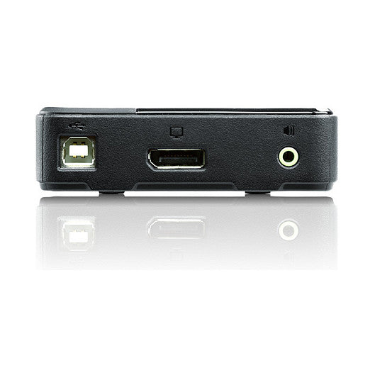 KVM Desktop Switch 2-Port USB 4K DisplayPort 1.2 KVM Switch (KVM cables included) ATEN