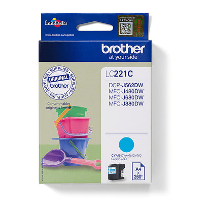 Brother LC221C cyan