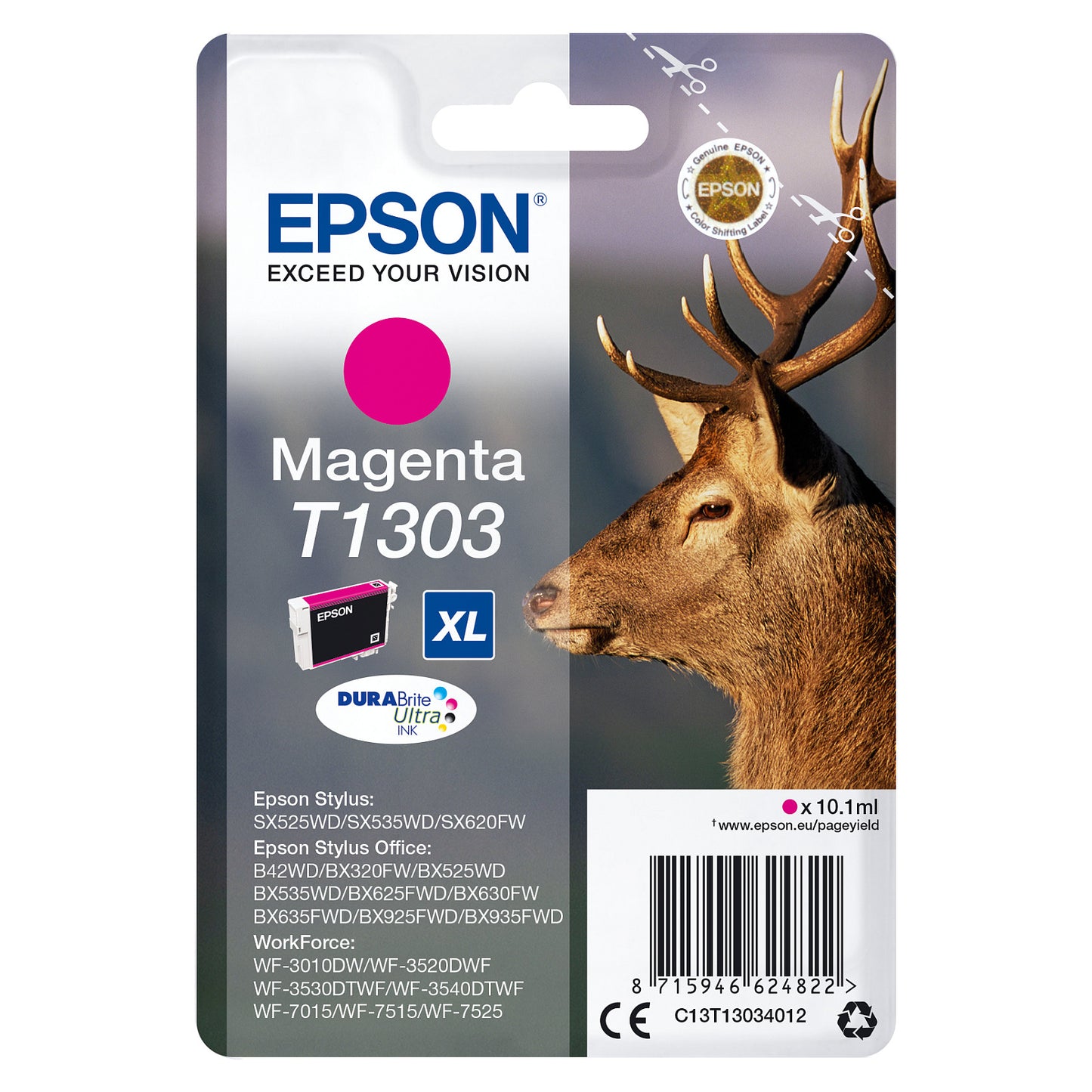 Epson T130340 magenta NEUE VERPACKUNG