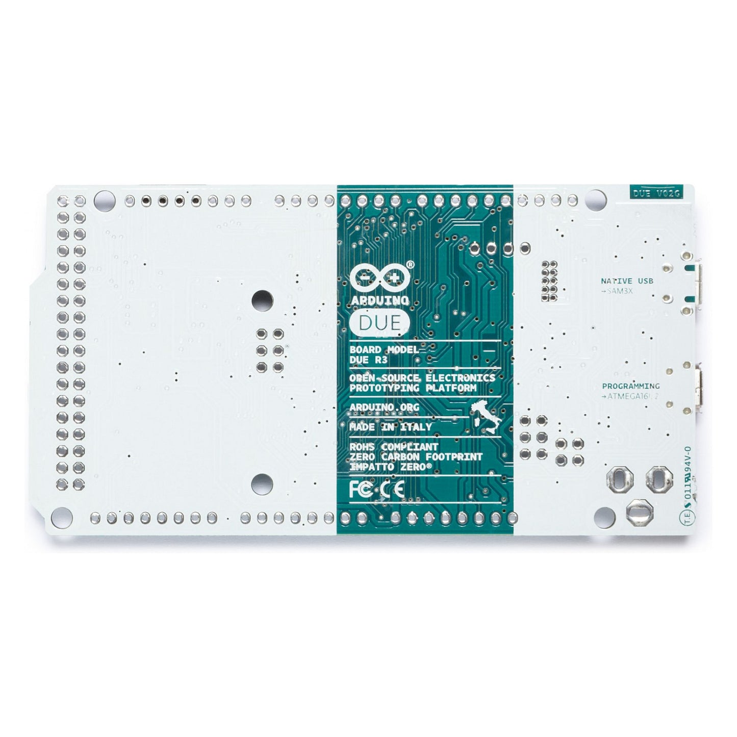 ARDUINO Board Due without headers