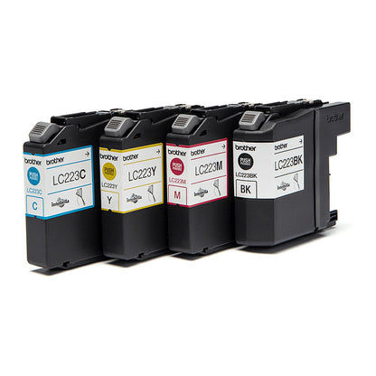 Brother Tinte LC-223 Value Pack (BK/C/M/Y)