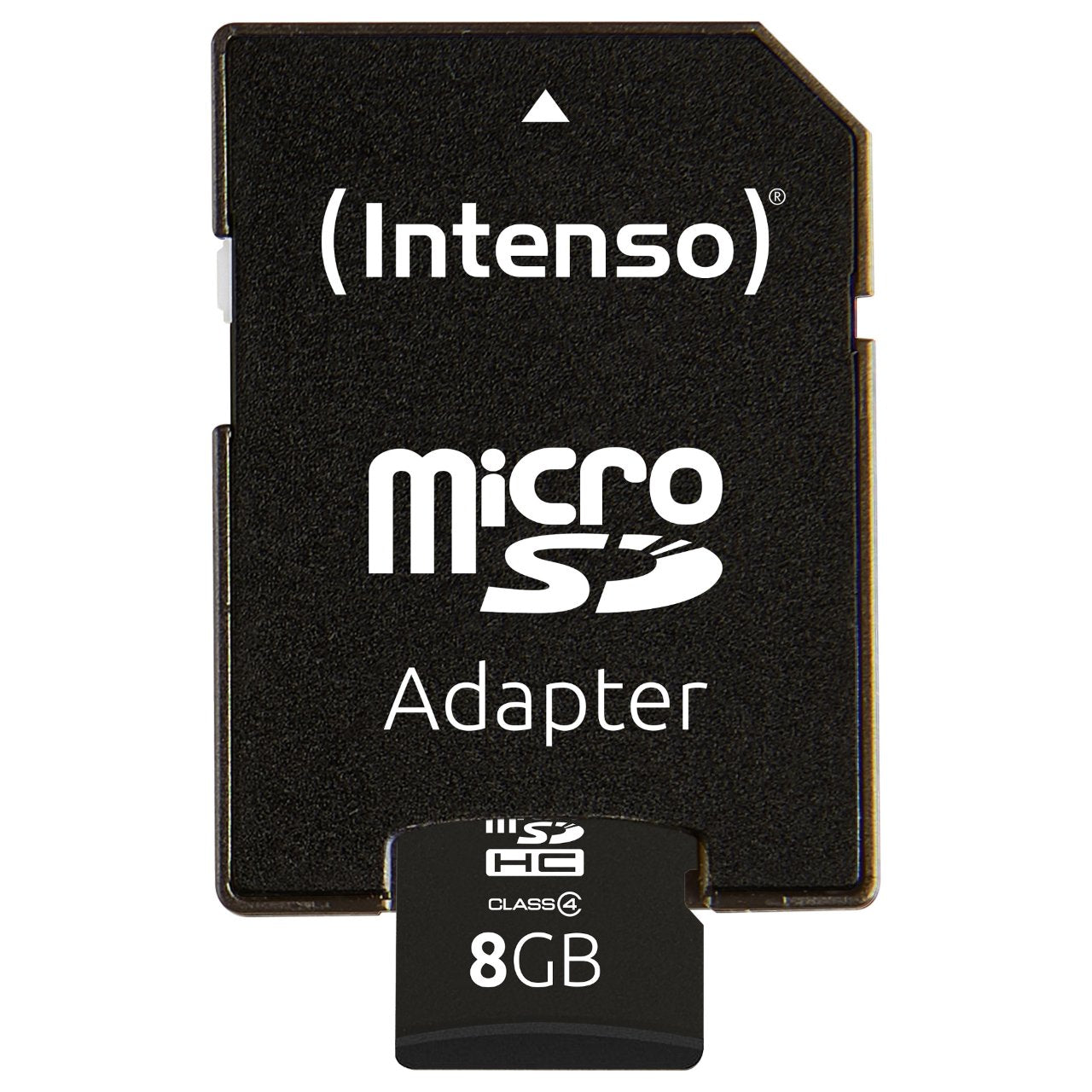 CARD 8GB Intenso MicroSDHC 21MB/s +Adapter