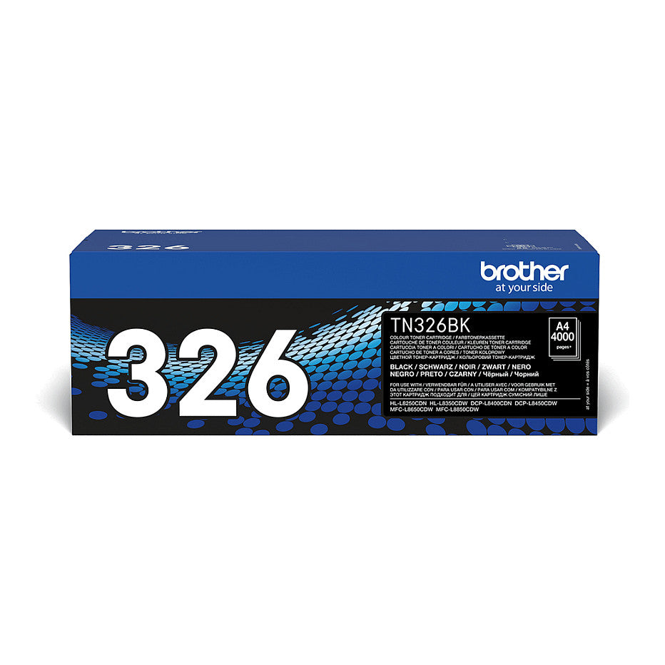 Brother Toner TN-326BK Schwarz bis zu 4.000 Seiten nach ISO 19798