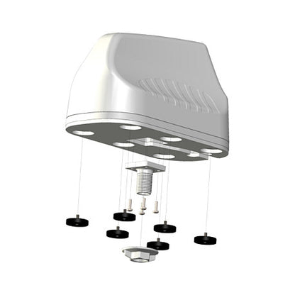 Poynting Antennas 5G/LTE KFZ/Marine A-MIMO-0003-V2-15 weiß SMA (M) & RPSMA Adapter 1,8~4,5dbi 4G/5G/GPS/GLONASS/WIFI Dual-Band MIMO 2M S