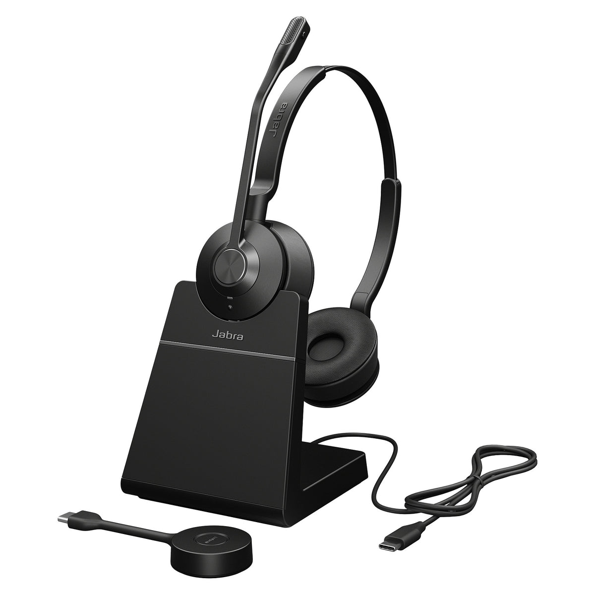 Jabra Engage 55 DECT Headset Stereo USB-C, UC, mit Ladestation